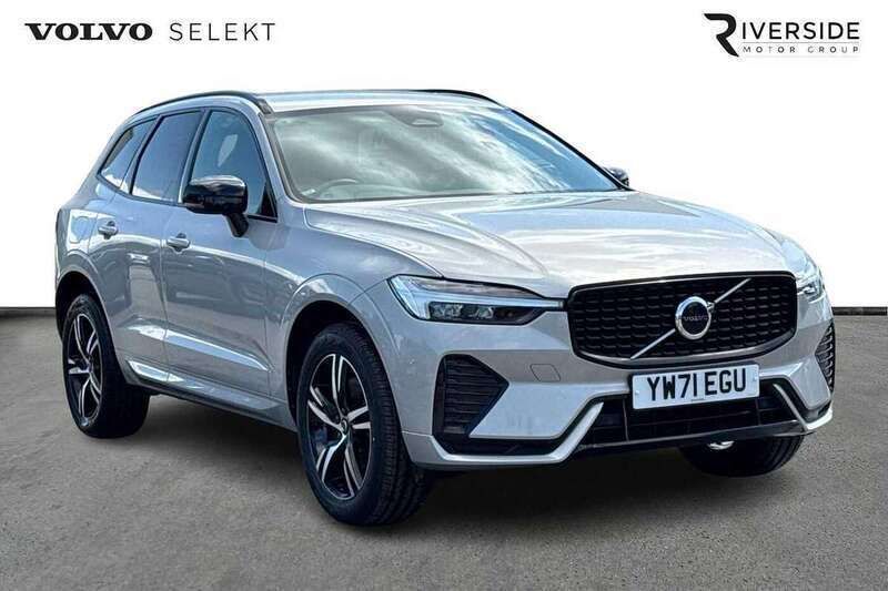 Silver Used 2022 Volvo XC60 R-Design SUV | £31,991 (Fair price) - Image 1/4