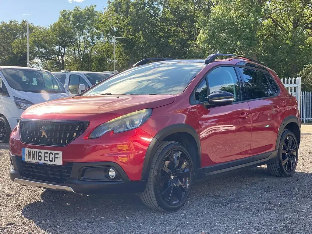 Used Peugeot 2008 GT-line 2016 Red SUV