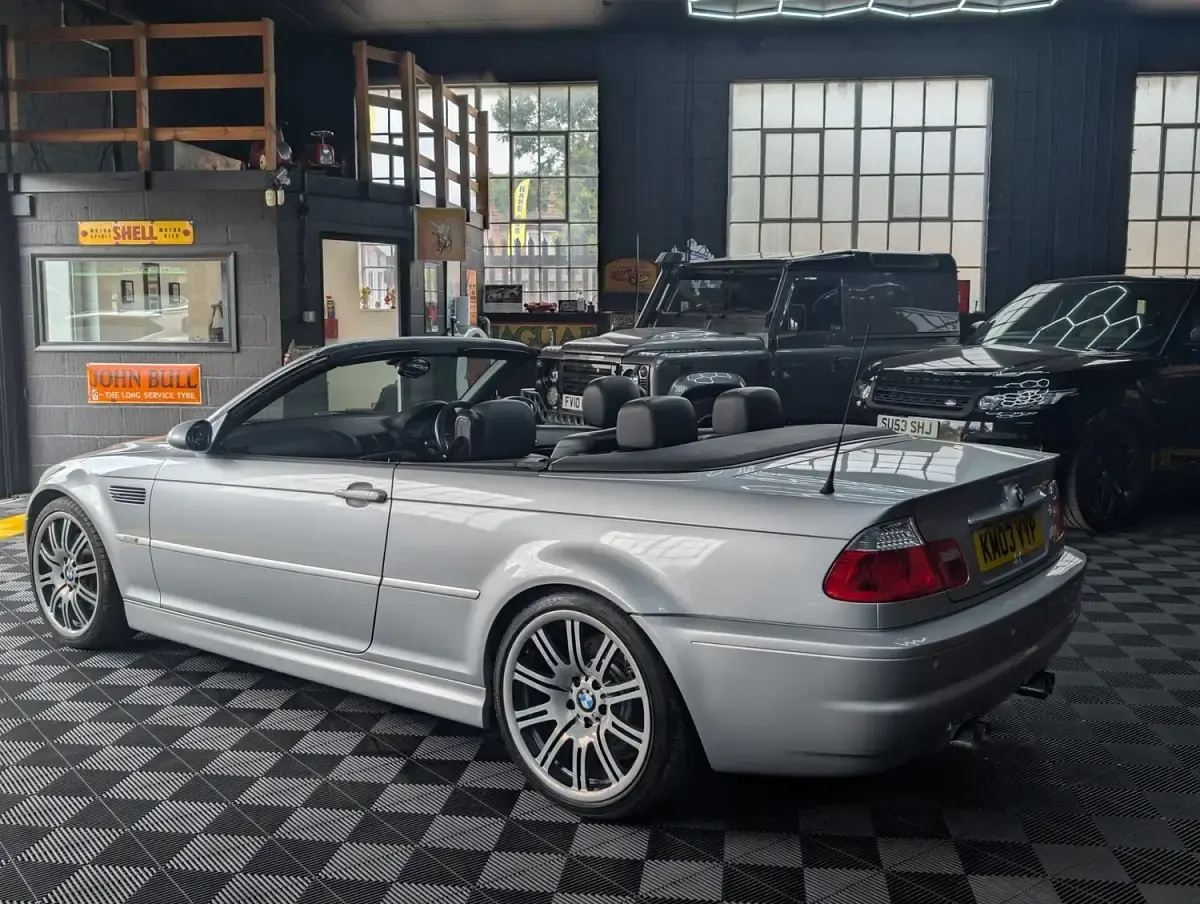 Used BMW M3 M Sport 333 HP (244 kW) 2003 Silver Cabriolet