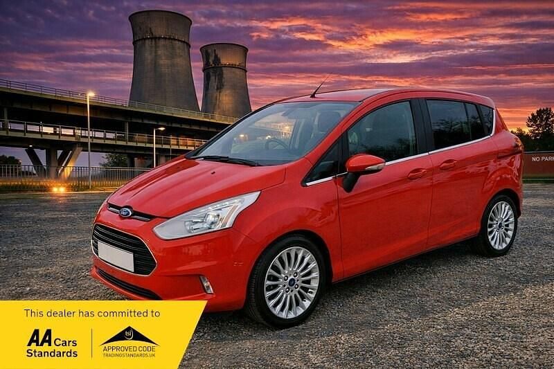 Used Ford B-MAX Titanium 120 HP (88 kW) 2013 Red MPV