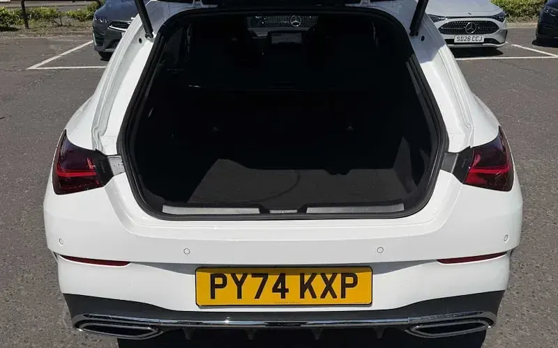 Used Mercedes CLA220 AMG line 190 HP (139 kW) 2025 White Estate