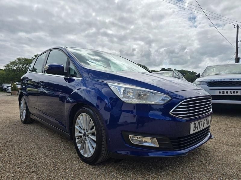 Blue Used 2017 Ford C-MAX Titanium MPV | £6,695 (Fair price) - Image 1/4