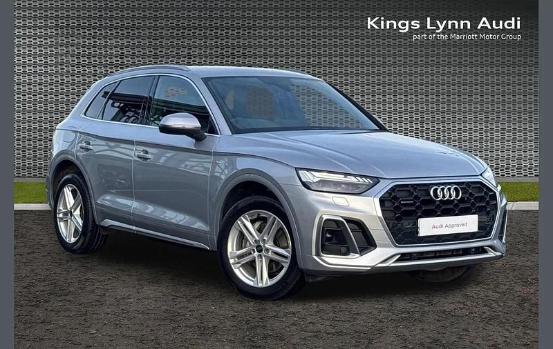 Used Audi Q5 S-Line 200 HP (147 kW) 2022 Silver SUV