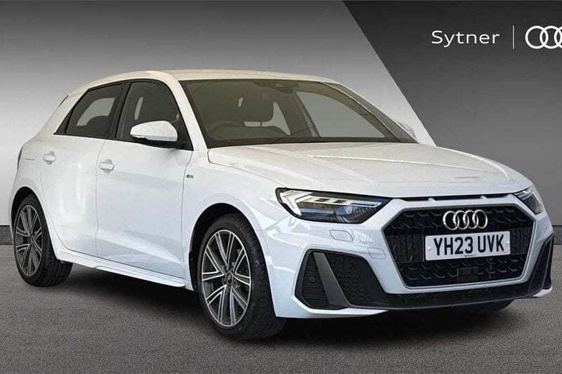 White Used 2023 Audi A1 S-Line Hatchback | £21,500 (Fair price) - Image 1/4