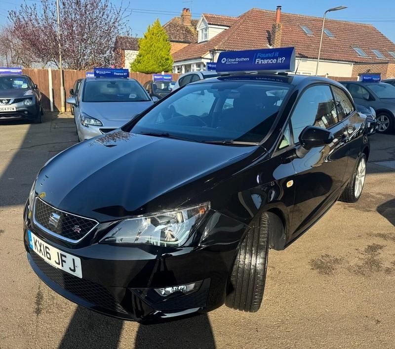 Used Seat Ibiza FR 90 HP (66 kW) 2016 Black Hatchback