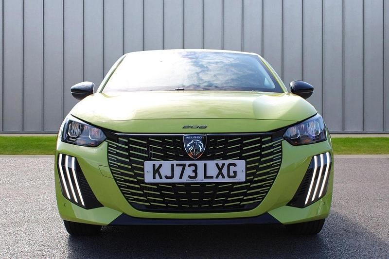 Yellow Used 2024 Peugeot 208 Allure Hatchback | £14,969 (Fair price) - Image 1/4