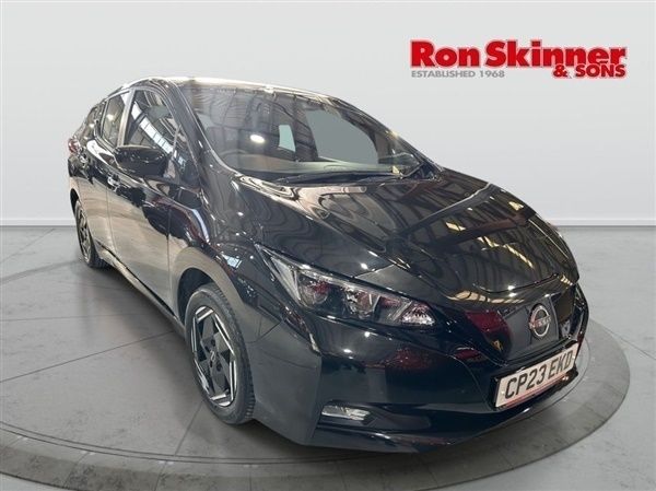 Black Used 2023 Nissan Leaf Acenta Hatchback | £11,499 (Fair price) - Image 1/4