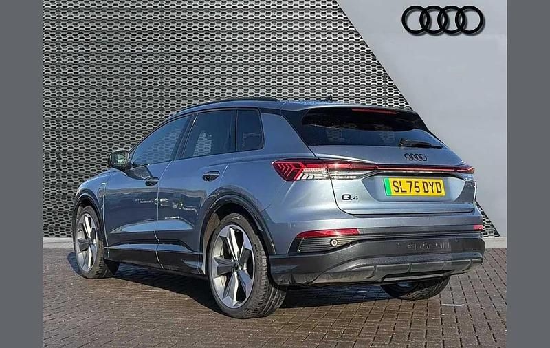 Used Audi Q4 e-tron Black Edition 206 kW (281 HP) 2025 Blue SUV