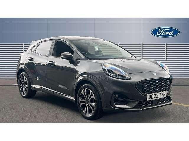 Grey Used 2023 Ford Puma ST-Line SUV | £16,138 (Fair price) - Image 1/4