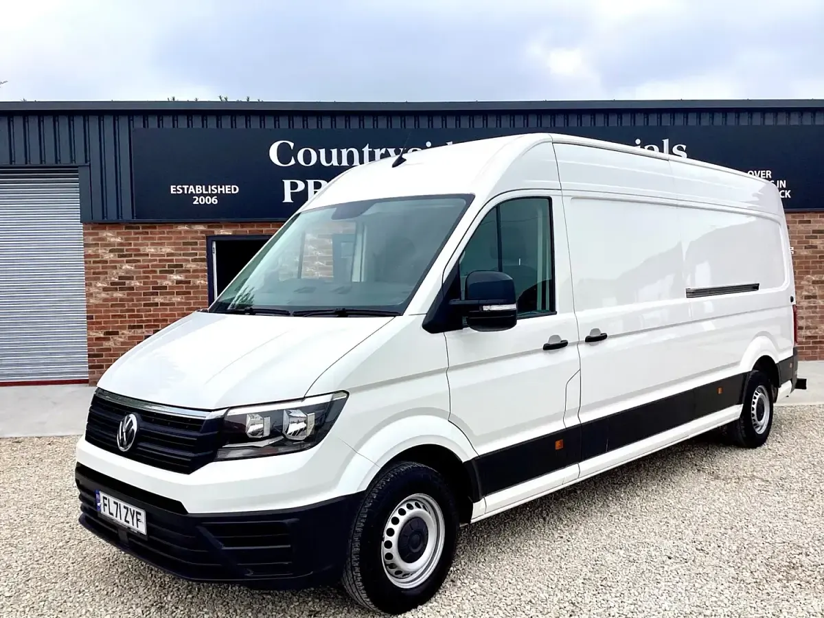 Begagnad VW Crafter Startline 140 HK (102 kW) 2021 Vit Van