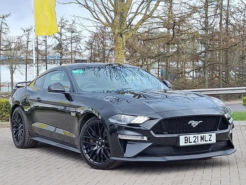 Used Ford Mustang GT 450 HP (330 kW) 2021 Black Coupe