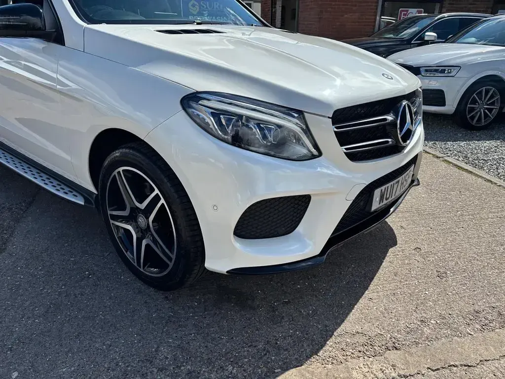 Used Mercedes GLE250 AMG line 204 HP (150 kW) 2017 White SUV