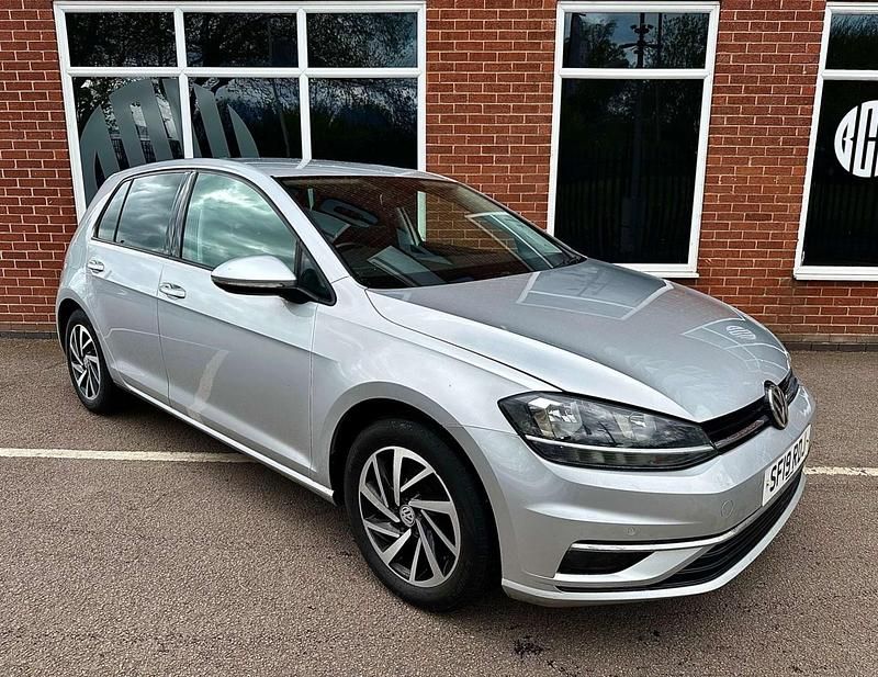 Used VW Golf VII Match 150 HP (110 kW) 2019 Silver Hatchback