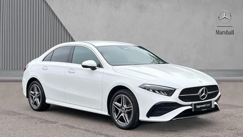 White Used 2024 Mercedes A250 Executive Sedan | £23,280 (Good price) - Image 1/4
