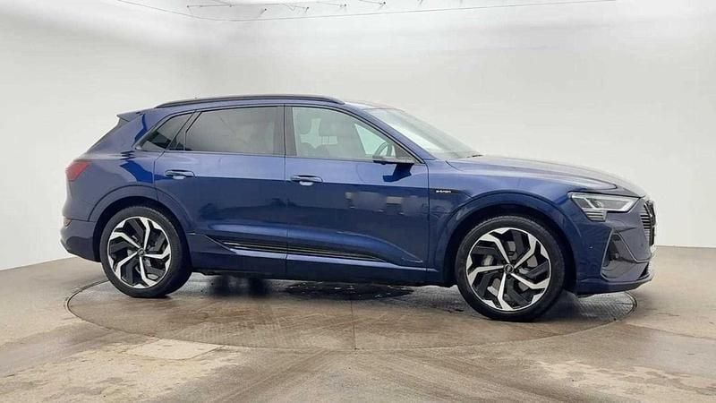 Used Audi e-tron Black Edition 300 kW (408 HP) 2021 Blue SUV