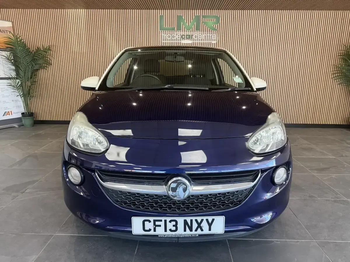 Used Vauxhall Adam Glam 2013 Blue Hatchback