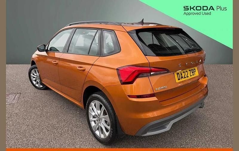 Used Skoda Kamiq SE 95 HP (69 kW) 2022 Orange SUV