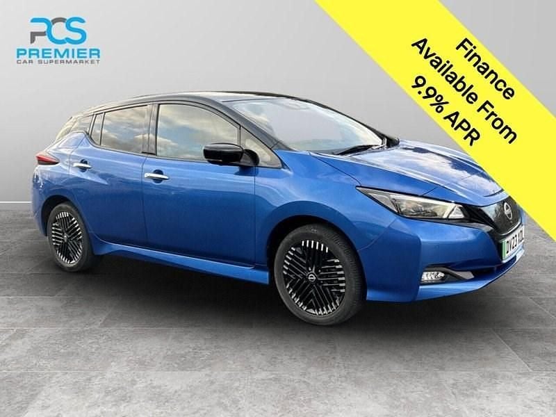 Used Nissan Leaf Tekna 160 kW (218 HP) 2023 Blue Hatchback