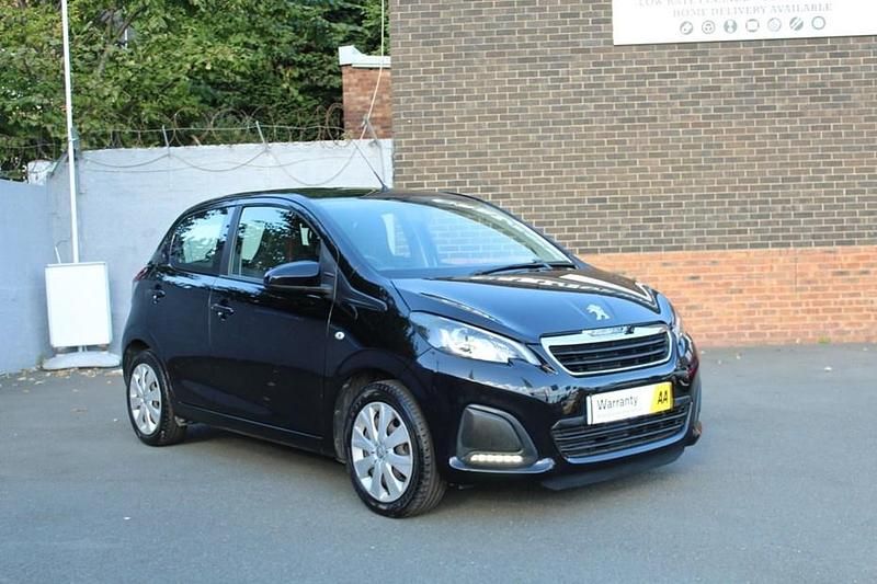 Black Used 2016 Peugeot 108 Active Hatchback | £5,000 (Fair price) - Image 1/1