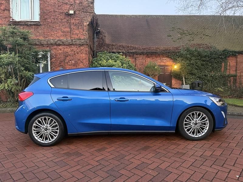 Used Ford Focus Titanium X 2019 Blue Hatchback