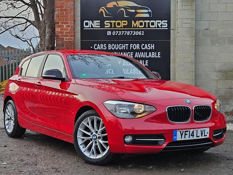 Used BMW 116 Sport Line 2014 Red Hatchback