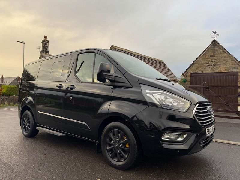 Black Used 2019 Ford Tourneo Custom Titanium Van | £14,990 (Super price) - Image 1/4