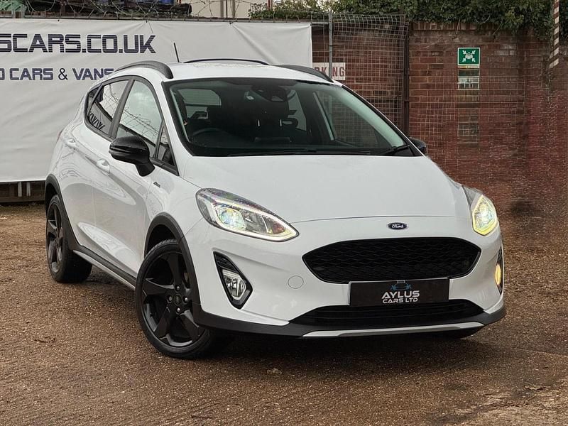 White Used 2021 Ford Fiesta Active Hatchback | £8,950 - Image 1/4