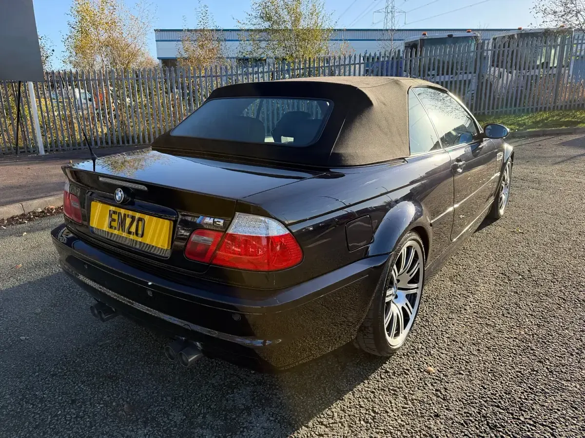 Used BMW M3 Comfort Edition 2003 Black Cabriolet