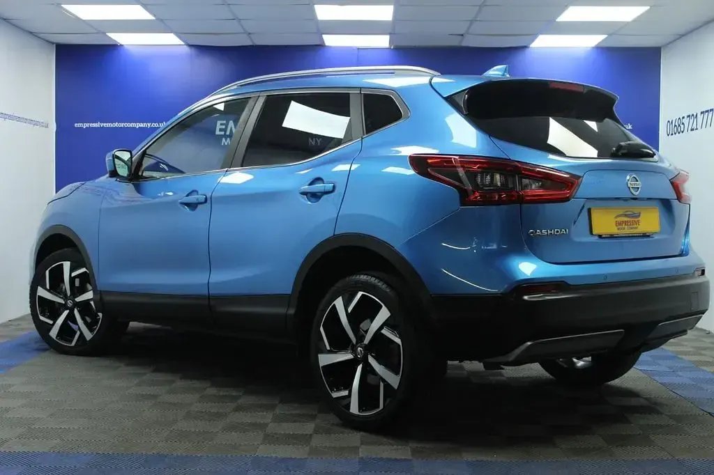 Used Nissan Qashqai S 115 HP (84 kW) 2019 Blue SUV