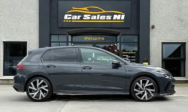 Used VW Golf VII R-line 150 HP (110 kW) 2021 Grey Hatchback