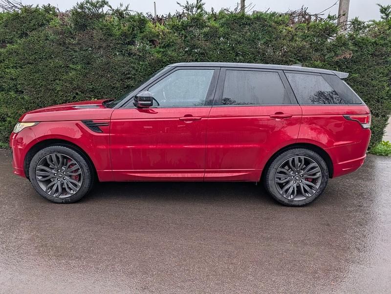 Used Land Rover Range Rover Sport Autobiography Dynamic 306 HP (225 kW) 2017 Red SUV