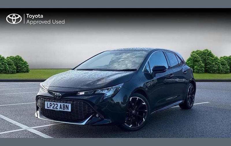 Used Toyota Corolla Sport 122 HP (89 kW) 2022 Eclipse black Hatchback