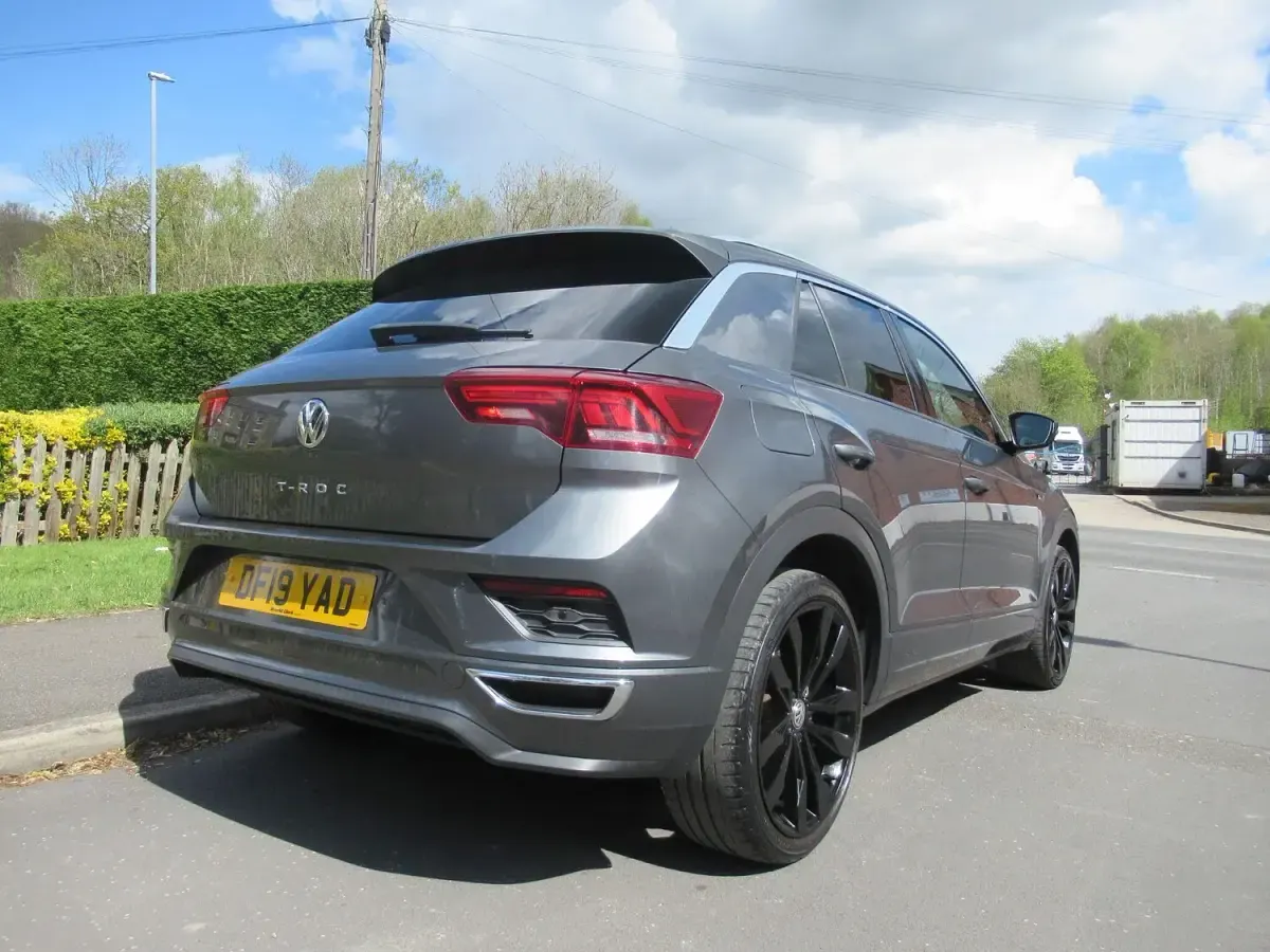 Used VW T-Roc R-line 115 HP (84 kW) 2019 Grey SUV
