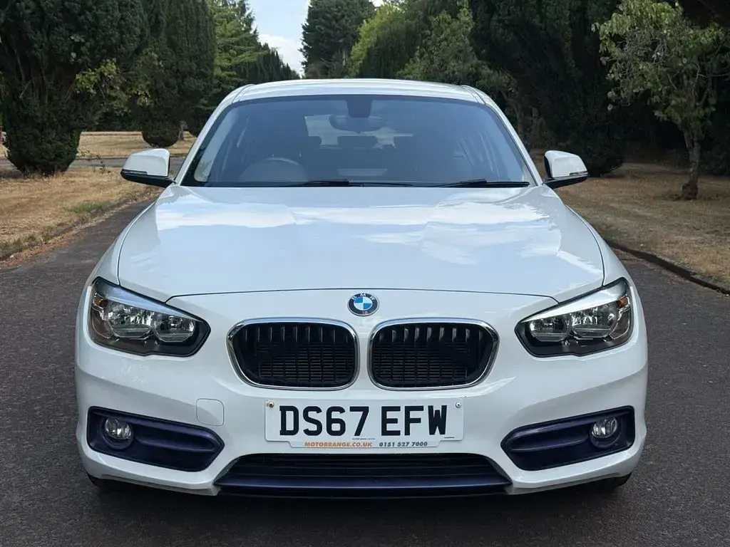 Used BMW 116 Sport Line 2017 White Hatchback