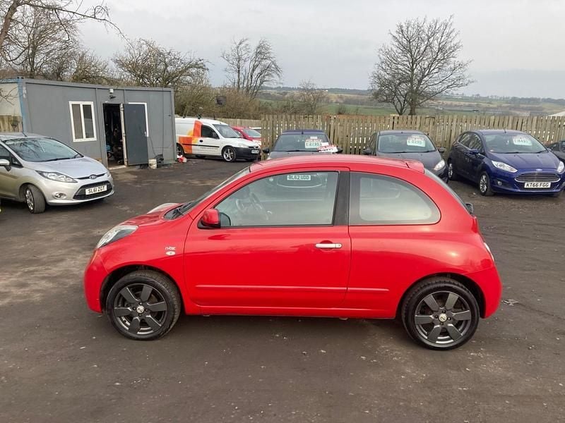 Used Nissan Micra N-TEC 2010 Red Hatchback