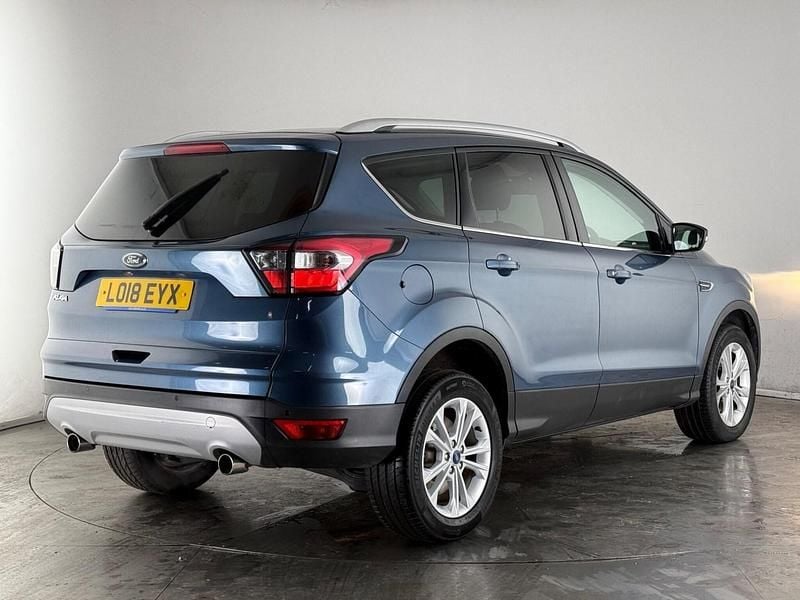 Used Ford Kuga Titanium 120 HP (88 kW) 2018 Blue SUV