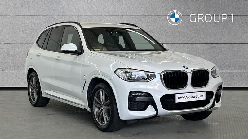 White Used 2021 BMW X3 M Sport SUV | £32,990 (Good price) - Image 1/4