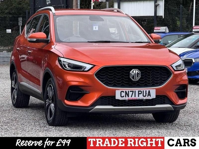 Used MG ZS Excite 106 HP (77 kW) 2022 Orange SUV