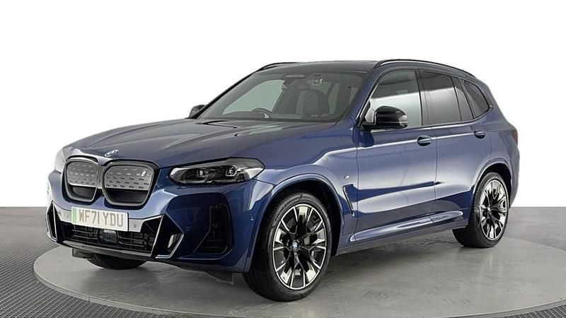 Blue Used 2021 BMW iX3 M Sport SUV | £23,920 (Fair price) - Image 1/4