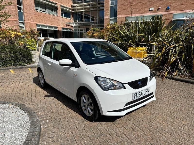 Begagnad Seat Mii 60 HK (44 kW) 2014 Vit Halvkombi