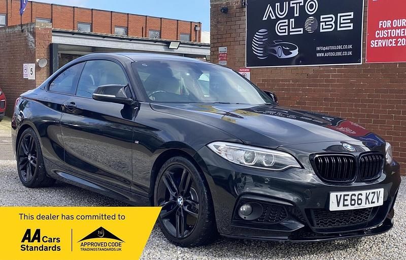 Used BMW 220 M Sport 2016 Black Coupe