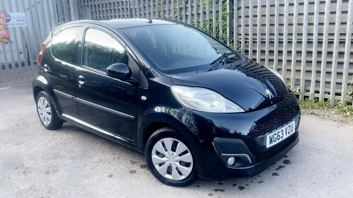 Used Peugeot 107 Active 2013 Black Hatchback