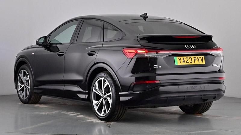 Used Audi Q4 Sportback e-tron Comfort 219 kW (299 HP) 2023 Night black SUV