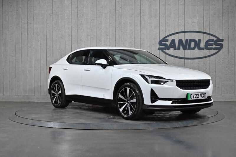 White Used 2022 Polestar 2 Long Range Single Motor Sedan | £18,999 (Fair price) - Image 1/4