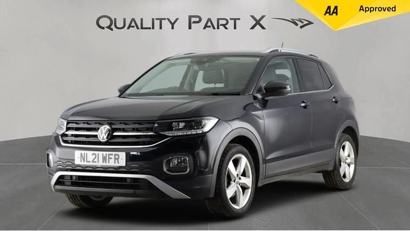 Used VW T-Cross SEL 2021 Black SUV