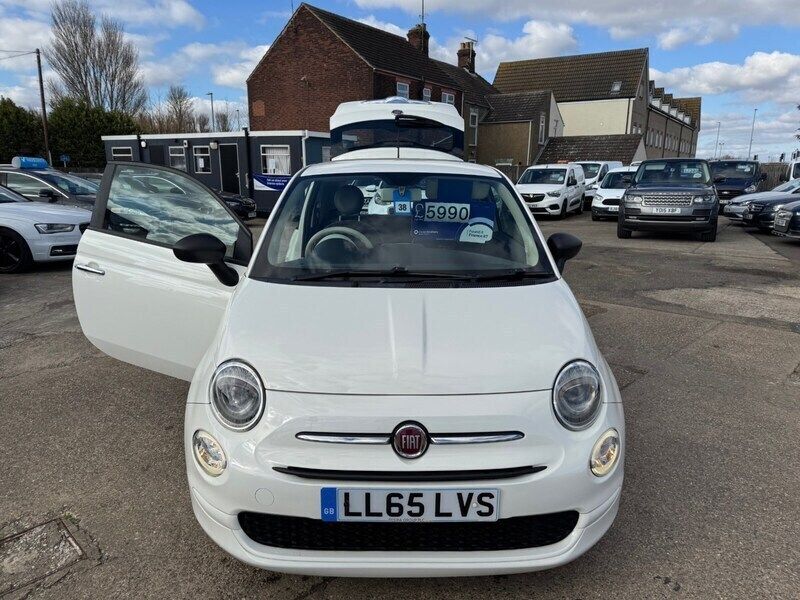 White Used 2015 Fiat 500 Pop Hatchback | £5,990 (A bit pricey) - Image 1/4