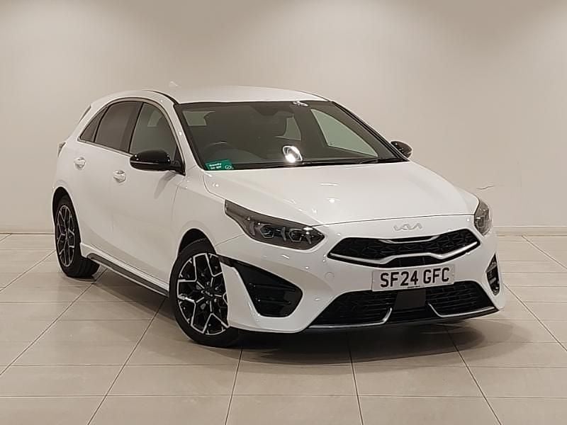 White Used 2024 Kia Ceed GT-Line Hatchback | £19,998 (Fair price) - Image 1/4