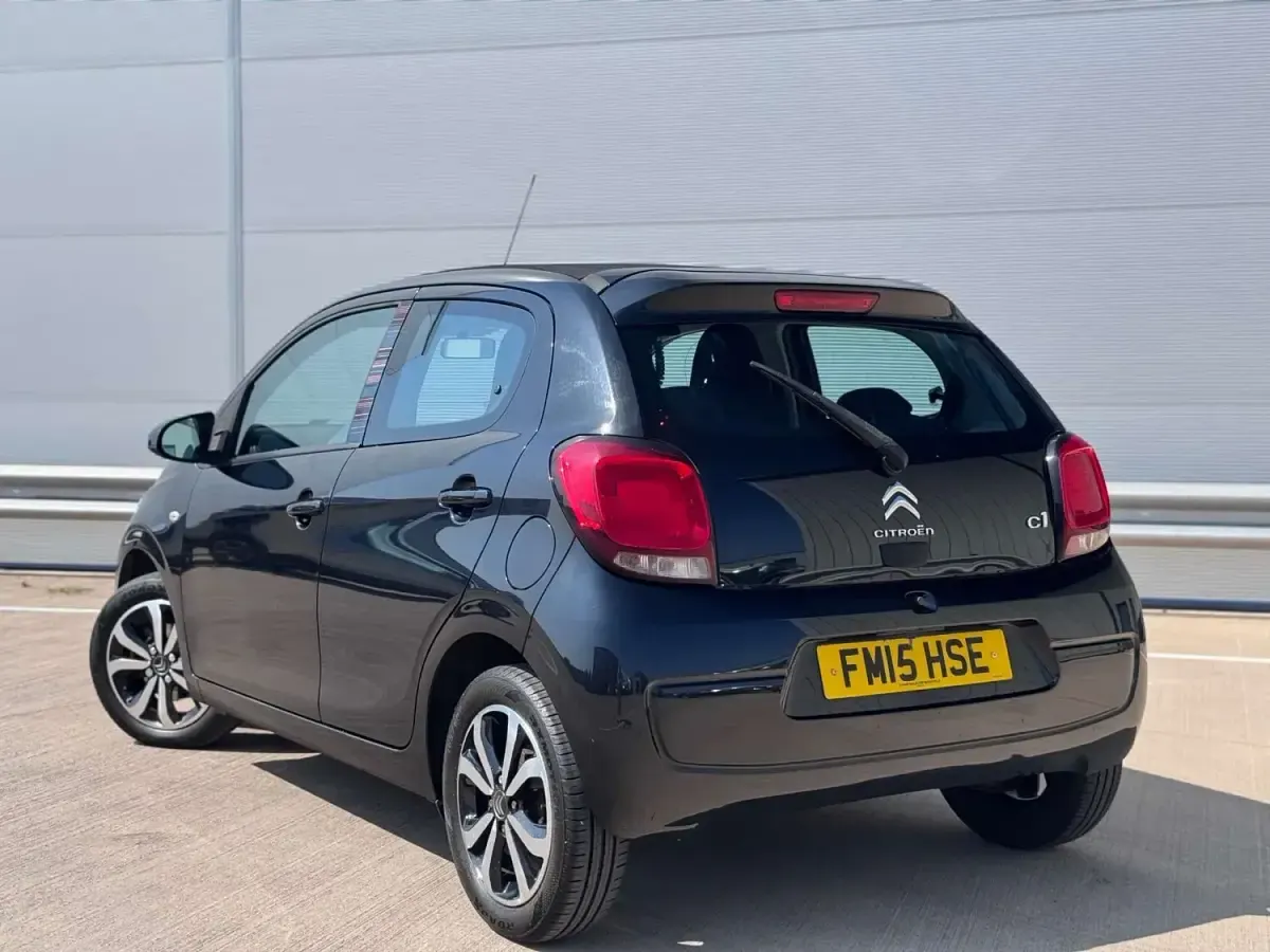 Gebraucht Citroën C1 Feel 68 PS (50 kW) 2015 Schwarz Kleinwagen