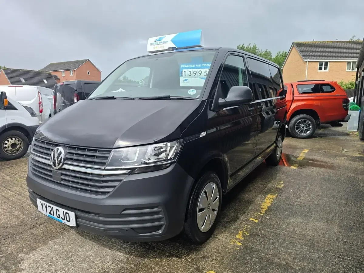 Used VW T6.1 Startline 2021 Black Van