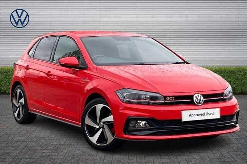 Used VW Polo GTI 200 HP (147 kW) 2020 Red Hatchback